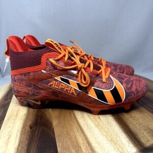 Nike Alpha Menace 4 Elite NRG Men's Size 12.5 (FQ4046-600) Red Football Cleats